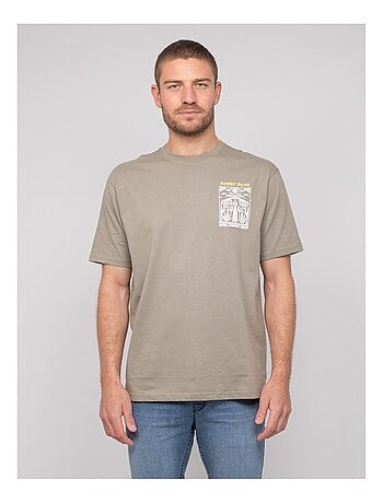 T-shirt oversize con motivi NIKIMAKA