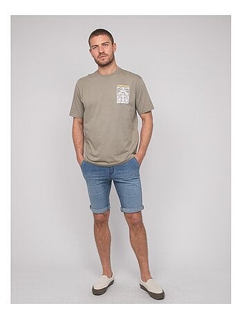 T-shirt oversize con motivi NIKIMAKA