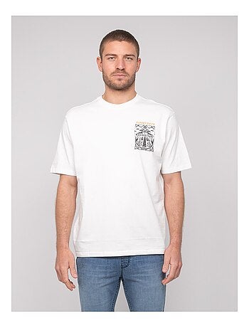 T-shirt oversize con motivi NIKIMAKA