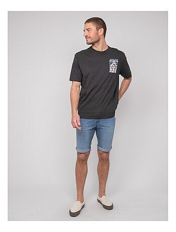T-shirt oversize con motivi NIKIMAKA