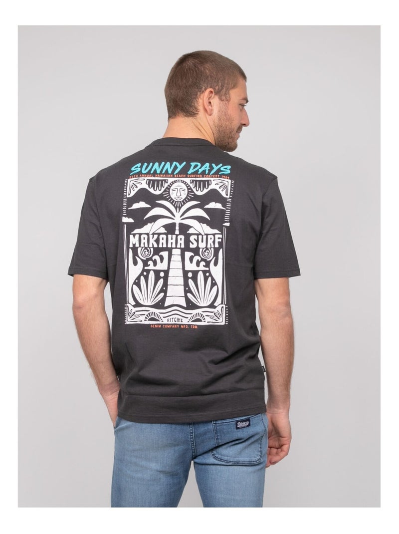 T-shirt oversize con motivi NIKIMAKA Grigio - Kiabi