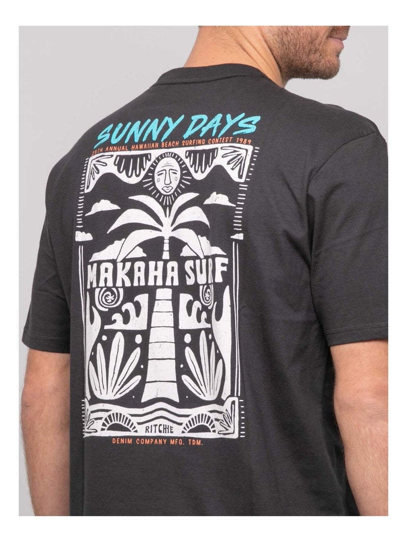 T-shirt oversize con motivi NIKIMAKA Grigio - Kiabi