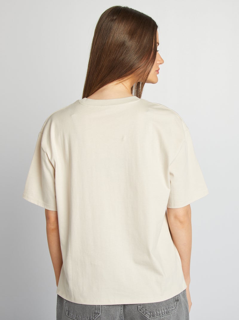 Grigor T Shirt Oversize Traforata Testa Di Moro main image 1
