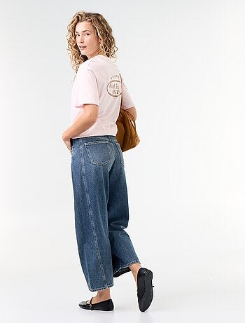 T-shirt oversize con scritta
