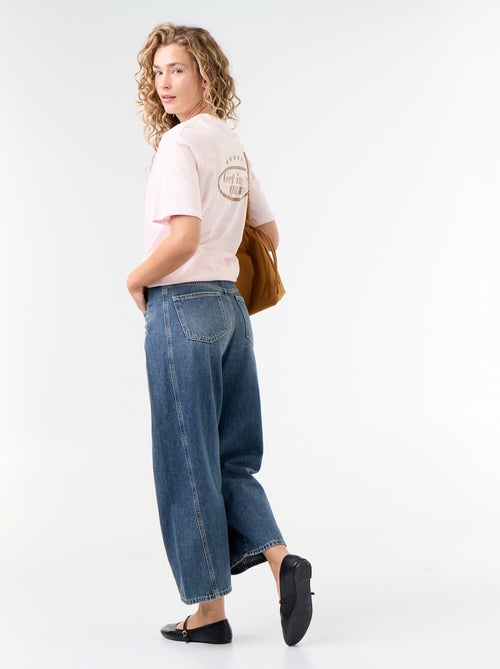 T-shirt oversize con scritta - Kiabi