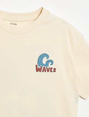 T-shirt oversize con stampa