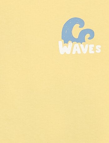 T-shirt oversize con stampa