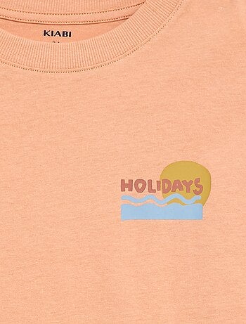 T-shirt oversize con stampa