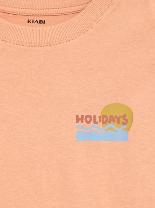 T-shirt oversize con stampa - Kiabi