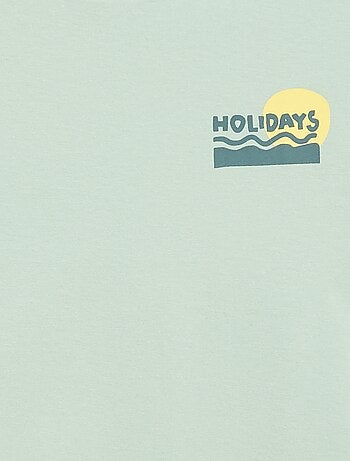 T-shirt oversize con stampa