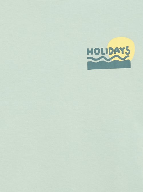 T-shirt oversize con stampa - Kiabi