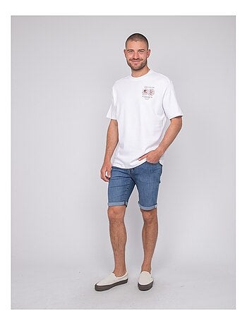 T-shirt oversize cotone con motivi NARADITI