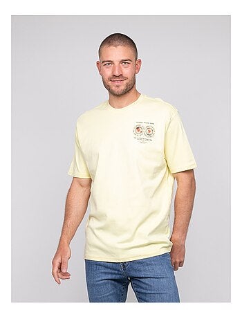 T-shirt oversize cotone con motivi NARADITI