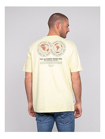 T-shirt oversize cotone con motivi NARADITI