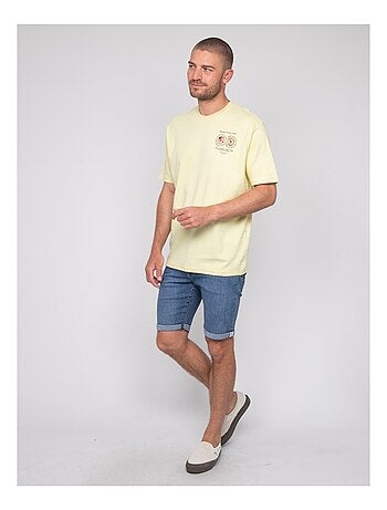 T-shirt oversize cotone con motivi NARADITI