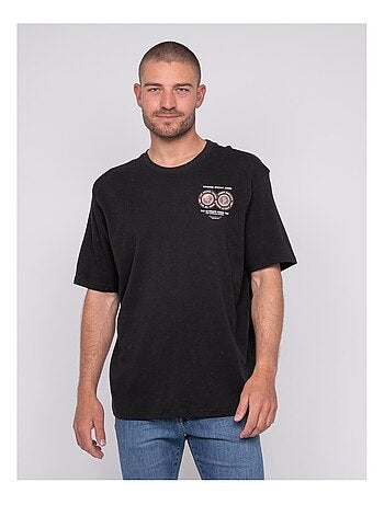 T-shirt oversize cotone con motivi NARADITI