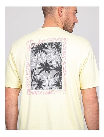 T-shirt oversize cotone con motivi NOBORA