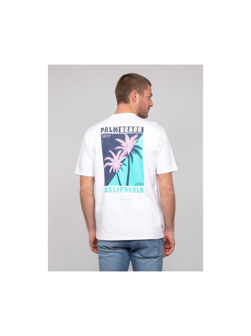 T-shirt oversize cotone NAHATOL Bianco - Kiabi