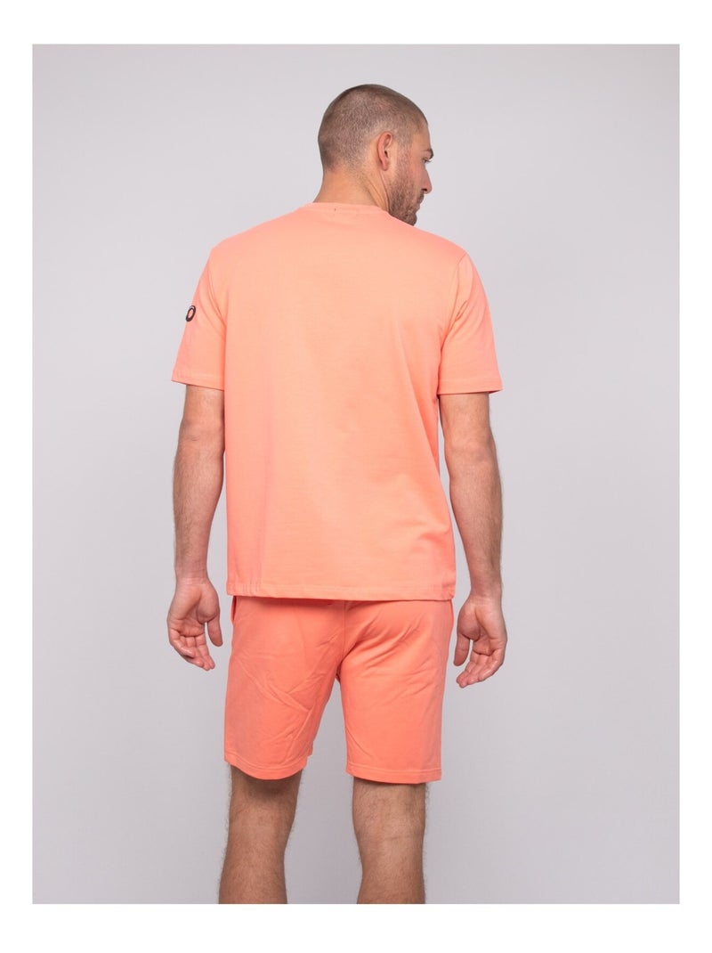 T-shirt oversize cotone NIPARA Arancione corallo - Kiabi