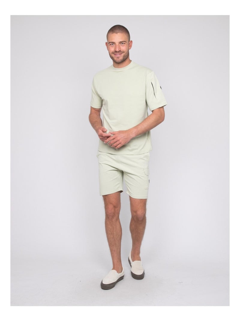 T-shirt oversize cotone NIPARA Verde pistacchio - Kiabi