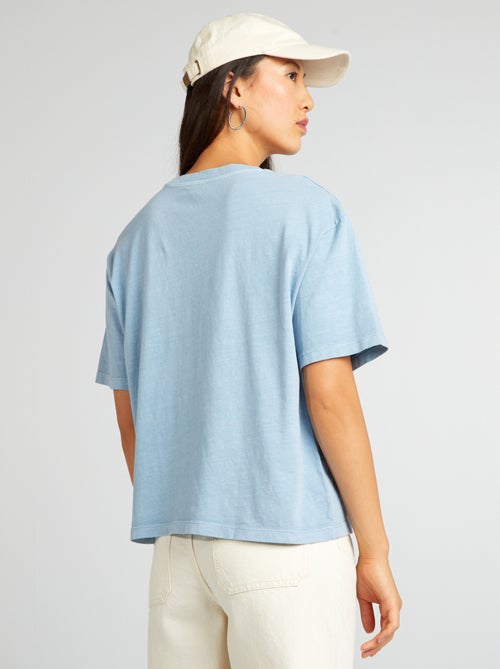 T-shirt oversize effetto délavé - Kiabi