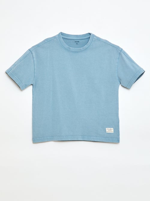 T-shirt oversize effetto délavé - Kiabi