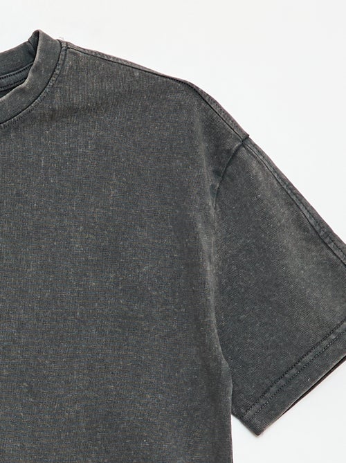 T-shirt oversize effetto délavé - Kiabi