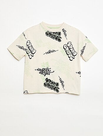 T-shirt oversize fantasia