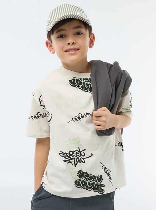 T-shirt oversize fantasia - Kiabi