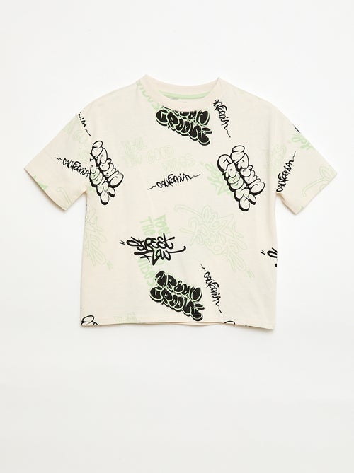 T-shirt oversize fantasia - Kiabi