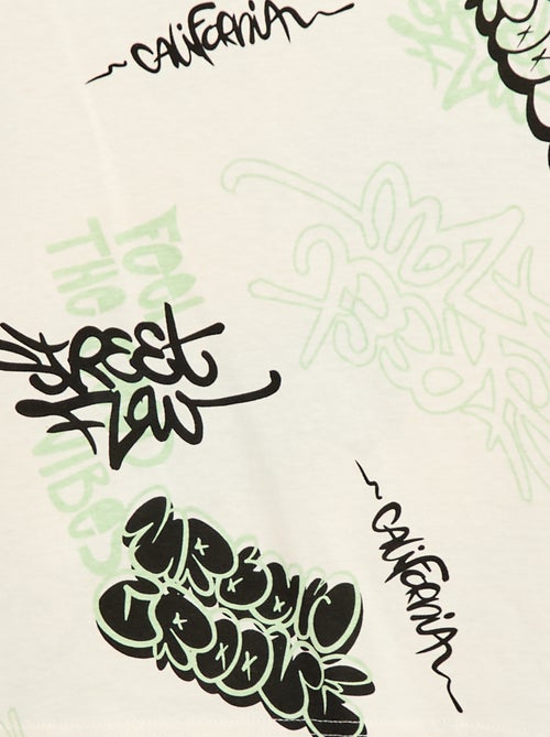 T-shirt oversize fantasia - Kiabi