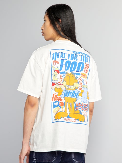 T-shirt oversize 'Garfield' a maniche corte - Kiabi
