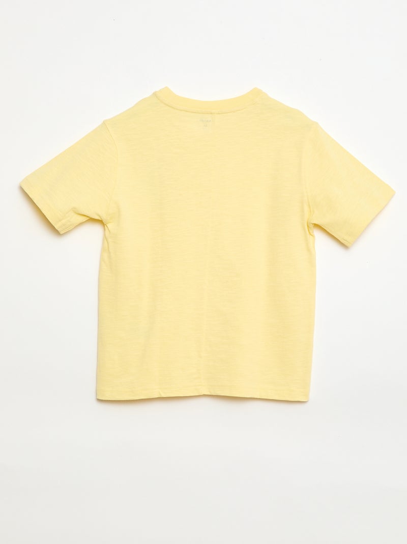 T-shirt oversize Giallo - Kiabi