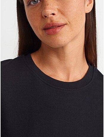 T-shirt oversize in cotone con girocollo dilvin