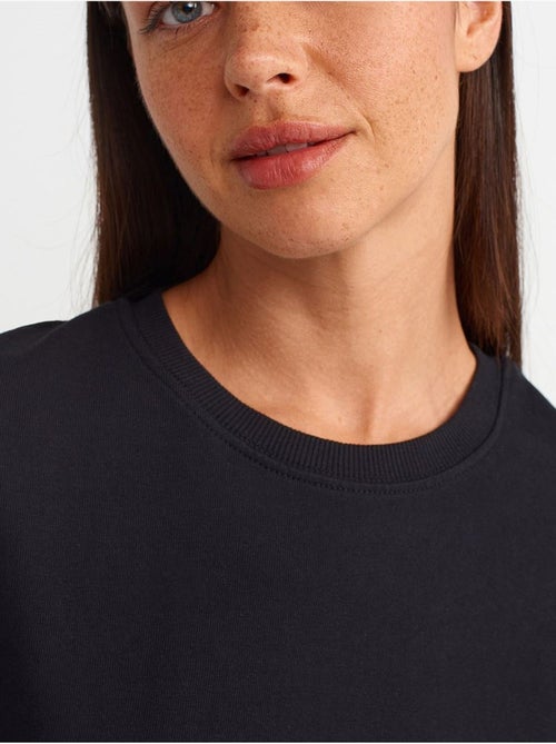 T-shirt oversize in cotone con girocollo dilvin - Kiabi T-shirt oversize in cotone con girocollo dilvin - Kiabi