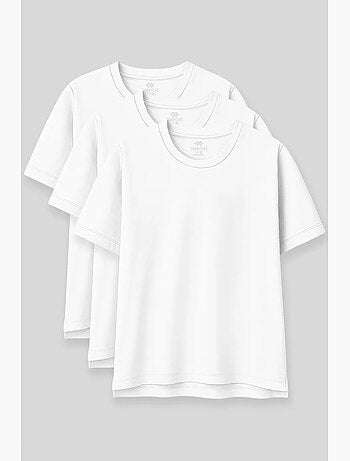 T-shirt oversize in cotone-modal con girocollo tommy