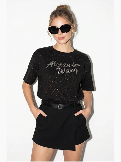 T-shirt oversize in jersey di cotone stampato lucci - Kiabi T-shirt oversize in jersey di cotone stampato lucci - Kiabi