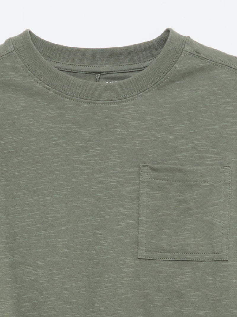 T-shirt oversize Kaki - Kiabi