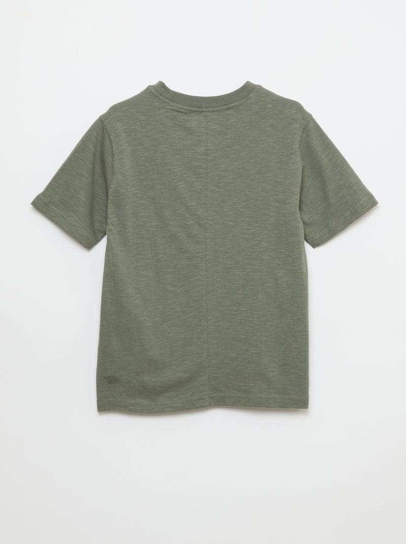 T-shirt oversize Kaki - Kiabi