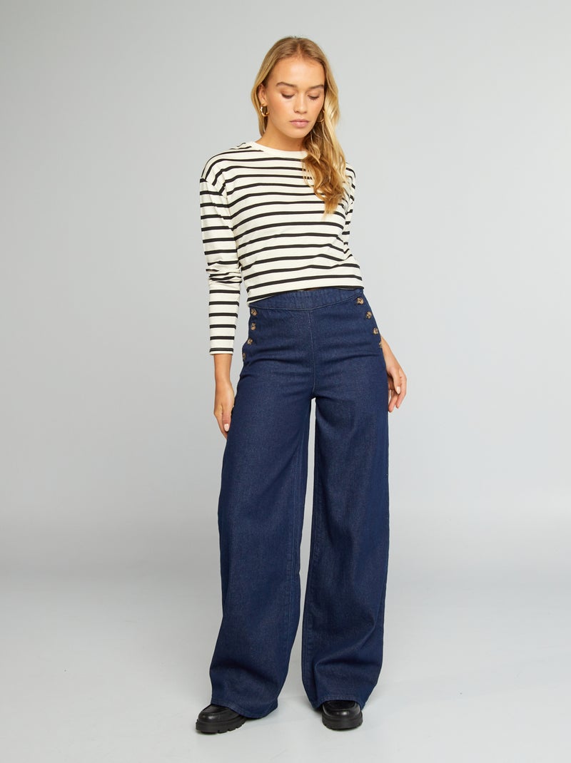 YMING Donna Manica Corta Casual Tunica Sciolto Swing - Foto 4