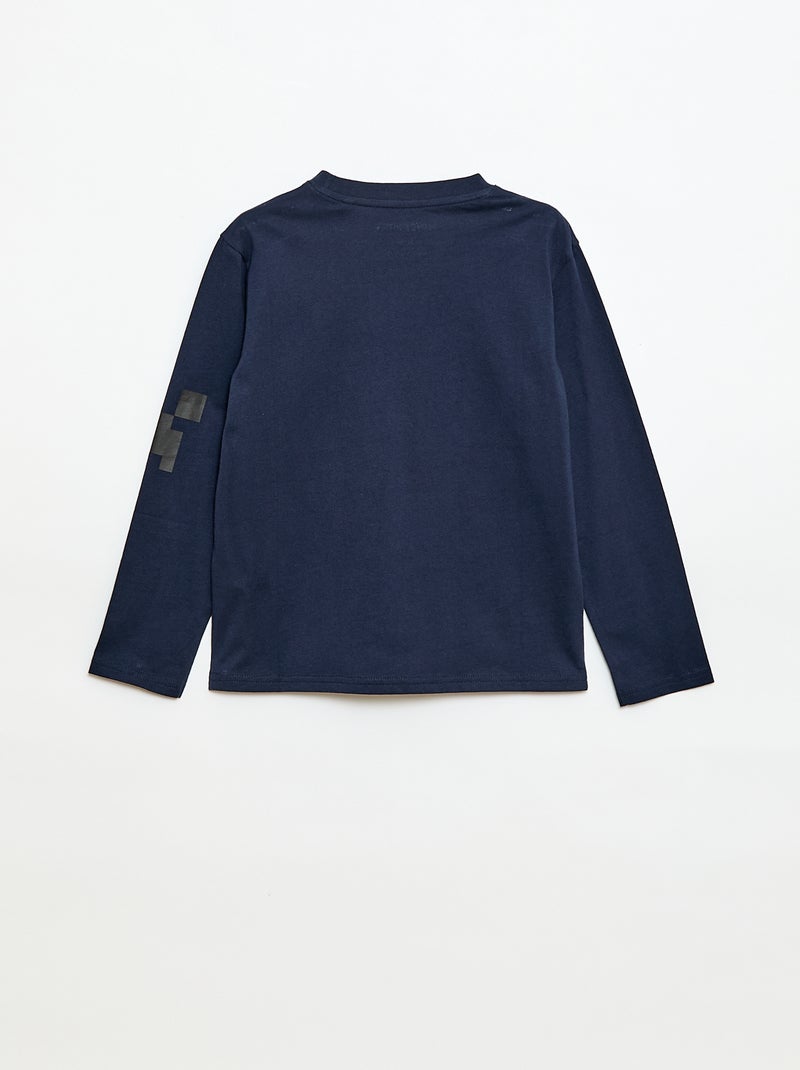 T-shirt oversize 'Minecraft' Blu - Kiabi