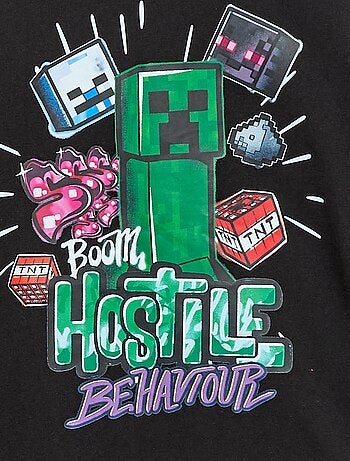 T-shirt oversize 'Minecraft'