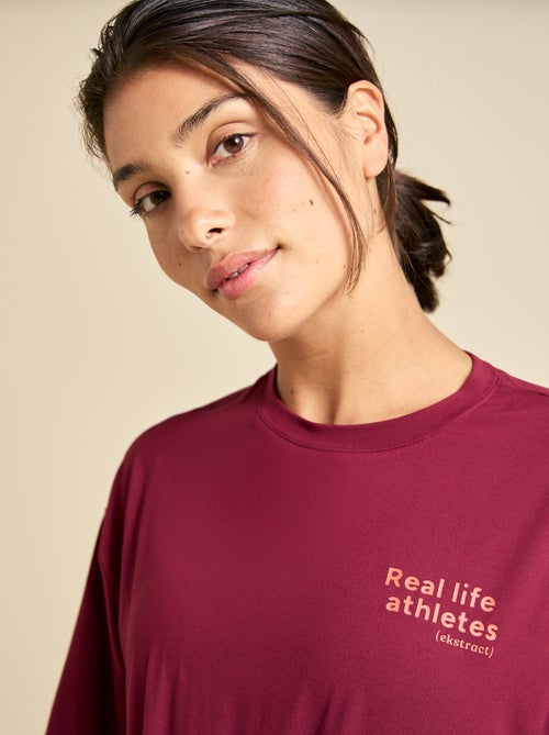 T-shirt oversize multi-sport - (ekstract) - Kiabi T-shirt oversize multi-sport - (ekstract) - Kiabi