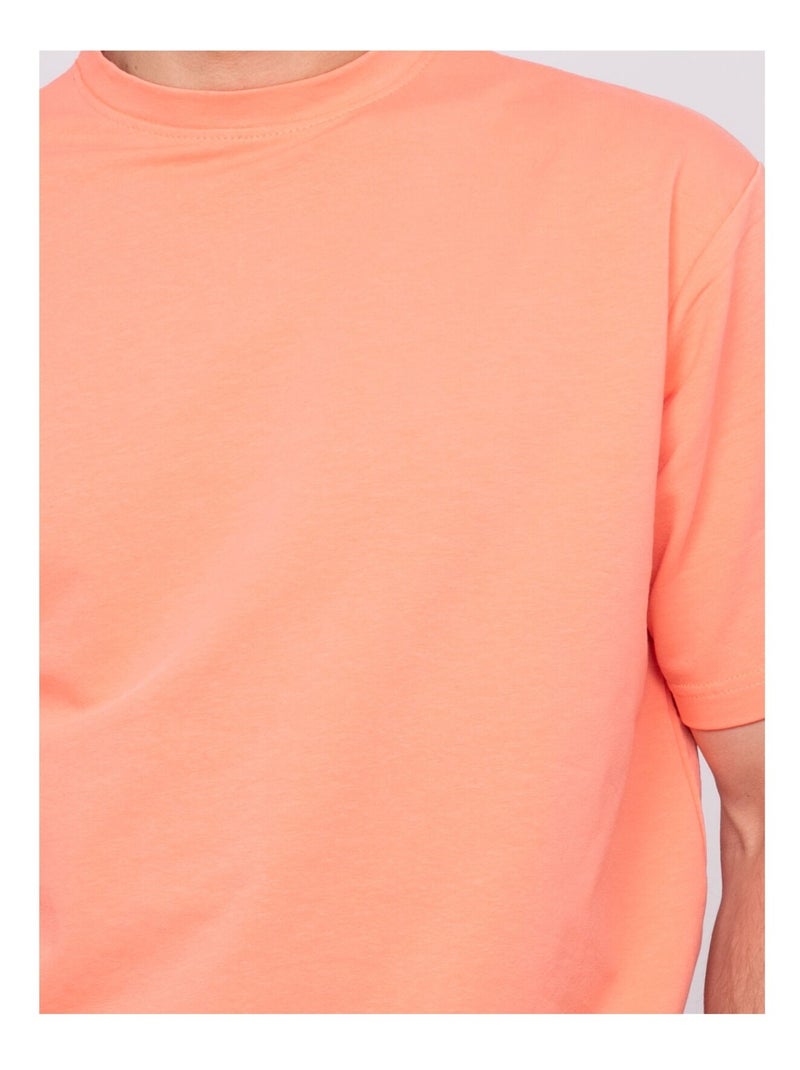 T-shirt oversize NIMY Arancione corallo - Kiabi