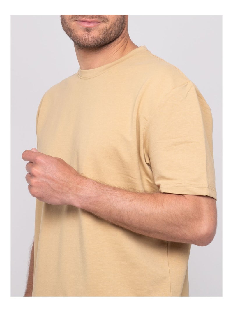 T-shirt oversize NIMY Beige - Kiabi