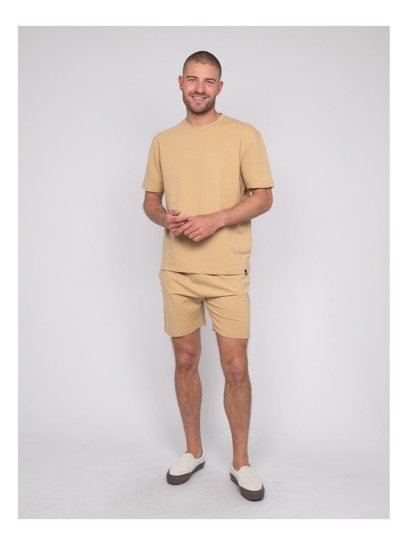 T-shirt oversize NIMY Beige - Kiabi