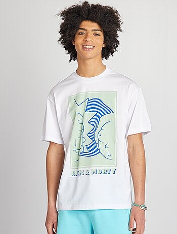 T-shirt oversize 'Rick and Morty'
