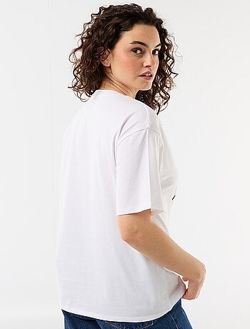 T-shirt oversize Spice Girls a maniche corte