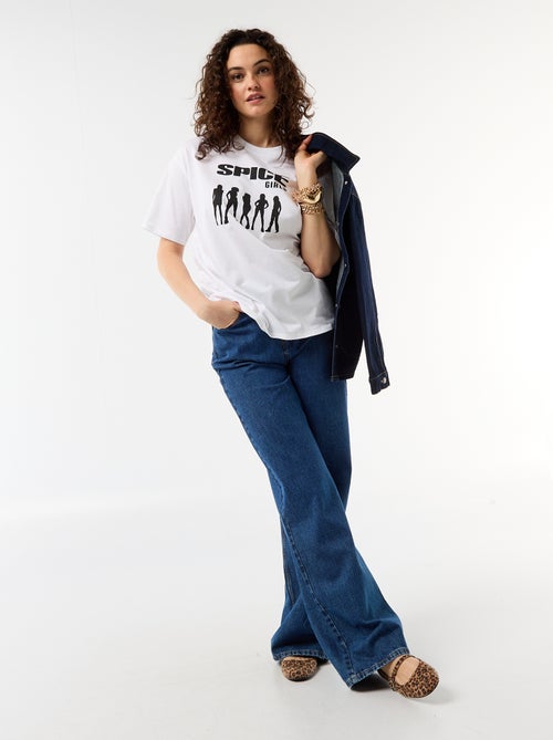 T-shirt oversize Spice Girls a maniche corte - Kiabi