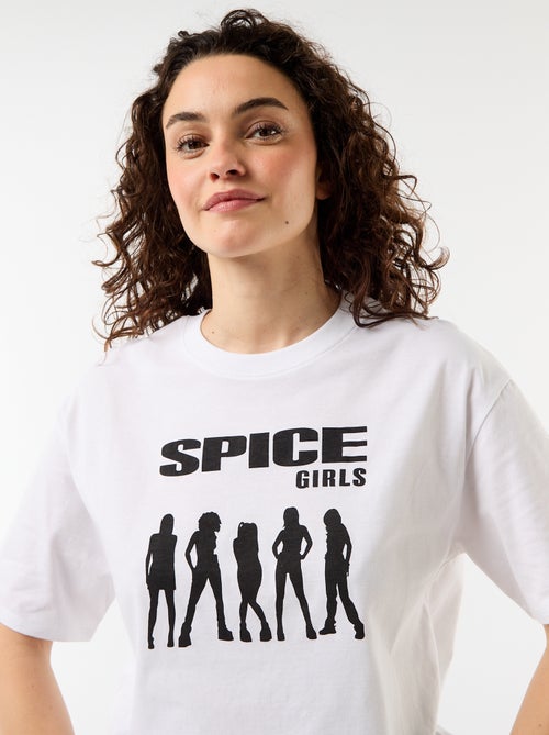 T-shirt oversize Spice Girls a maniche corte - Kiabi